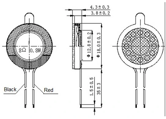 Pzt Piezo Buzzer Electronic Piezo