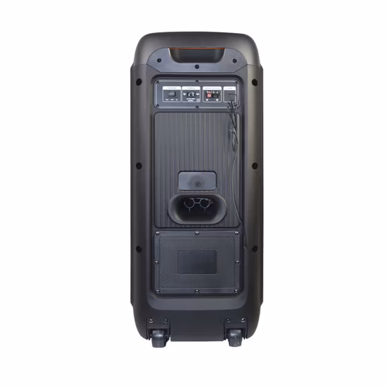 Nuevo altavoz HiFi portátil inalámbrico grande de la caja del partido de la carretilla de Bluetooth de Temeisheng 80W